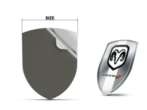 Dodge Badge Résine Premium Voitures Sport Haut de Gamme